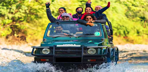Jim corbett Jeep Safari 2