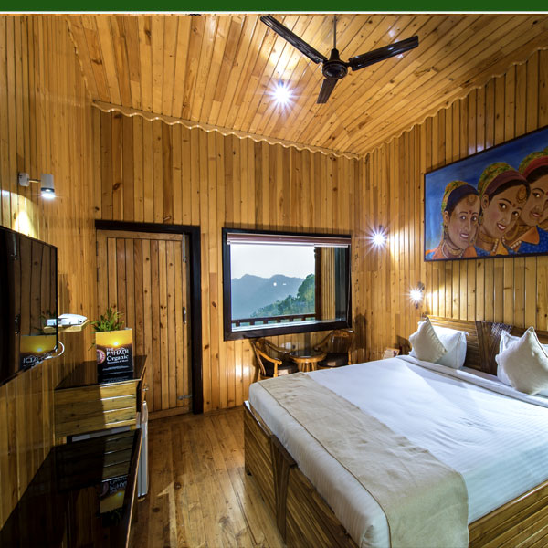 The Pahadi Organic Resort Mobile Banner