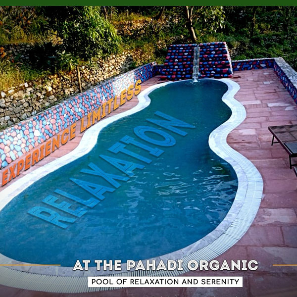 The Pahadi Organic Resort Mobile Banner