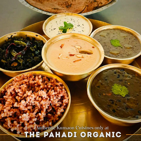 The Pahadi Organic Resort Mobile Banner