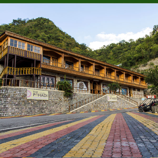 The Pahadi Organic Resort Mobile Banner